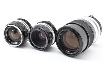 Nikon NIKKOR-Q Auto 2.8/135mm (Non-Ai) + NIKKOR-S Auto, Nieuw