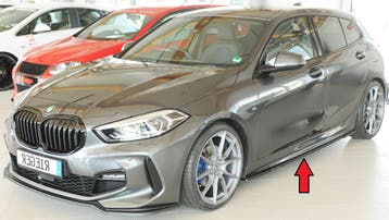 Side skirt aanzetstuk | geschikt voor BMW | 1-serie 19- 5d h, Verzenden, Nieuw, BMW