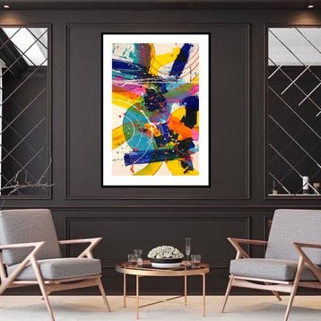 Dam Domido - Lights colors - 120 x 80 cm