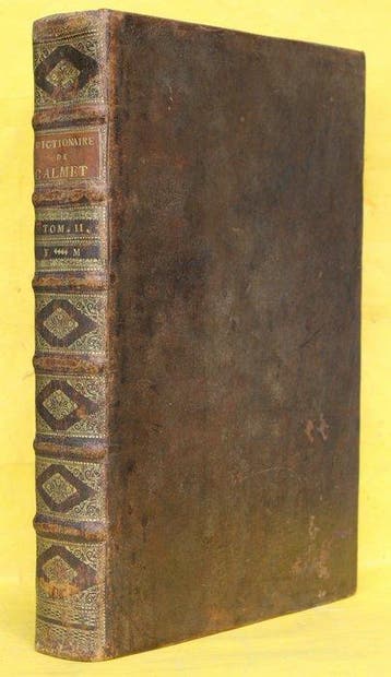 Augustin Calmet - Dictionnaire historique, critique,