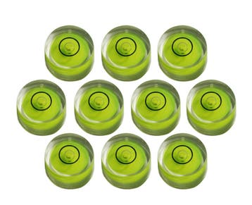 Set van 10 kleine waterpasjes, maat 3 (12x6 mm), Verzenden, Nieuw