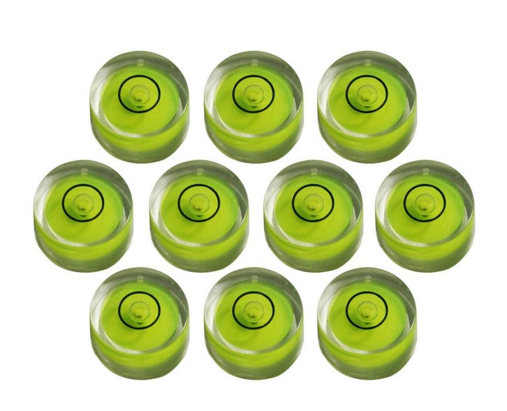 Set van 10 kleine waterpasjes, maat 3 (12x6 mm), Bricolage & Construction, Outillage | Autres Machines, Envoi