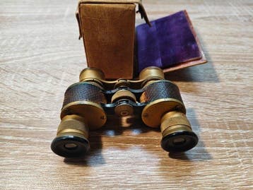 jumelles de théâtre - Antique Schutz Cassel BABY 3x15