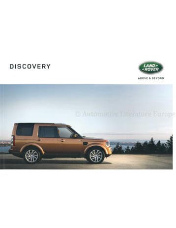 2015 LAND ROVER DISCOVERY BROCHURE FRANS