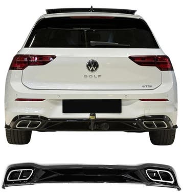 Diffuser | geschikt voor Volkswagen | Golf 8 2020+ hatcback, Verzenden