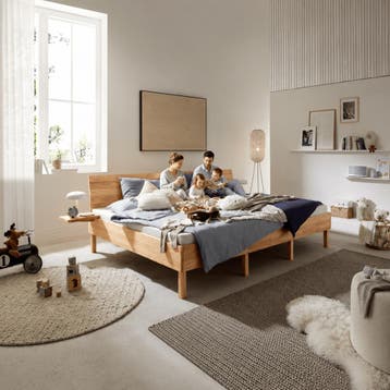 Van Schaik Family Massief Houten Familiebed 270cm Breed - 27