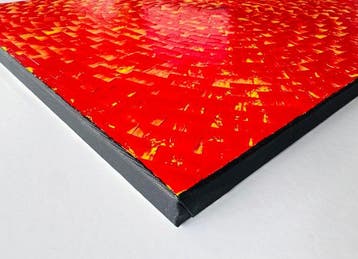 Aykaz Arzumanyan - Rose - 1125 - Abstraction géométrique