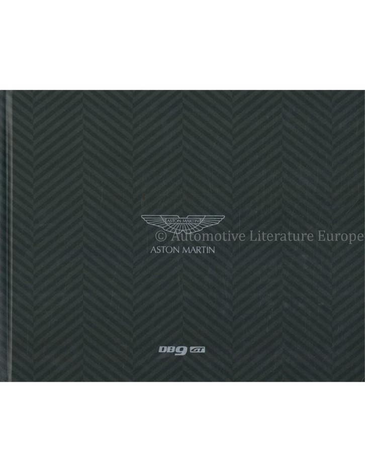 2015 ASTON MARTIN DB9 GT HARDBACK BROCHURE ENGELS, Boeken, Auto's | Folders en Tijdschriften