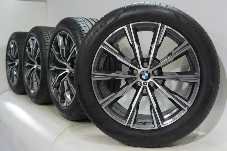 BMW X5 G05 X6 G06 740M 20 inch velgen Pirelli Runflat Zomerb, Autos : Pièces & Accessoires, Pneus & Jantes, Enlèvement ou Envoi