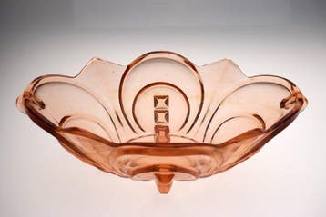 Walther & Sohne - Tafelmiddenstuk - model Irene - Glas -