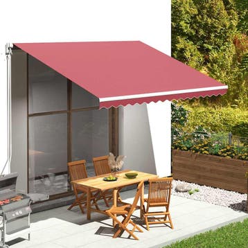 vidaXL Vervangingsdoek voor luifel 400x300 cm polyester, Verzenden