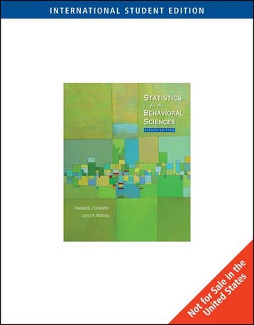 Statistics For The Behavioral Sciences 9780495602941, Verzenden, Frederick Gravetter