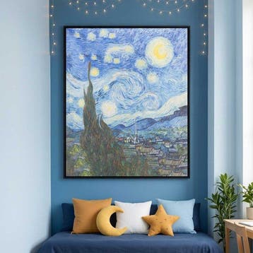 Paneel - AA202 - Decoratief paneel Notte Stellata –, Antiquités & Art