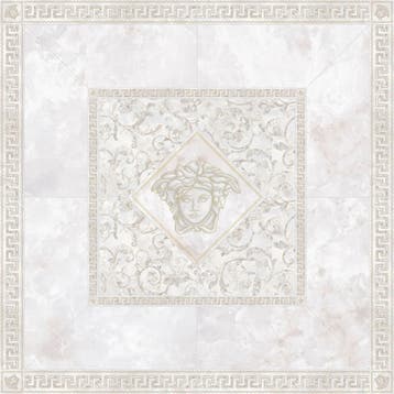 VERSACE Rosone Onice Bianco Decortegel 156x156 - Vloertegel, Ophalen of Verzenden