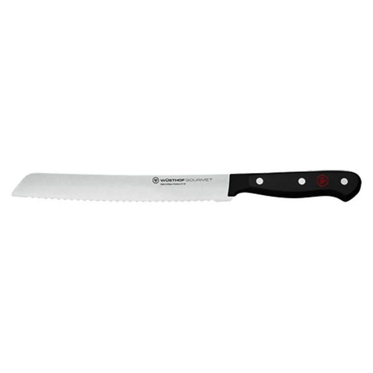 Broodgolfmes | GOURMET | RVS | Zwart | Lengte 324mm Wüsthof, Zakelijke goederen, Horeca | Keukenapparatuur, Nieuw in verpakking