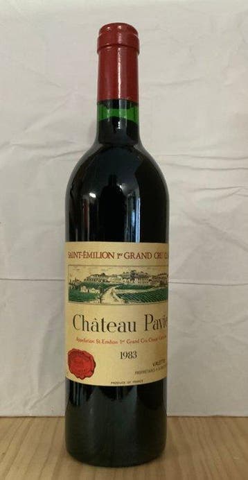 1983 Chateau Pavie - Saint-Émilion Grand Cru Classé - 1, Verzamelen, Wijnen, Nieuw