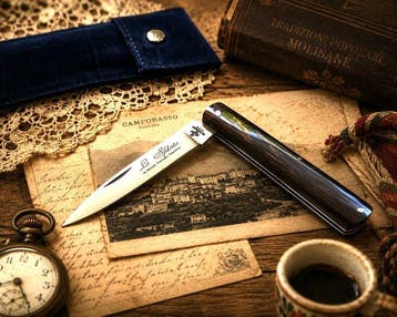 Fraraccio Coltello Lo Sfilato Molisano 17 cm Corno di Bue