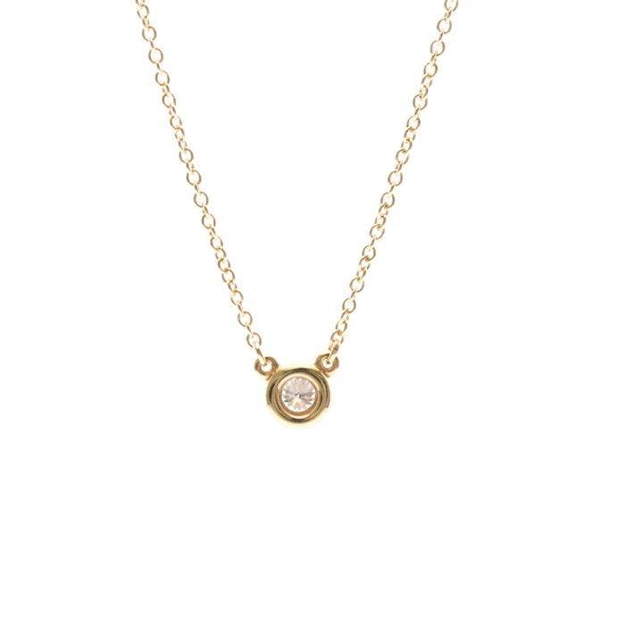 Tiffany & Co. - Ketting met hanger roze goud, Handtassen en Accessoires, Antieke sieraden