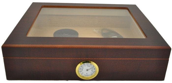 ANGELO - Zonder minimumprijs - Humidor - Hout, Collections, Articles de fumeurs, Briquets & Boîtes d'allumettes