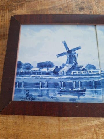 De Porceleyne Fles, Delft - Wandbord - Aardewerk