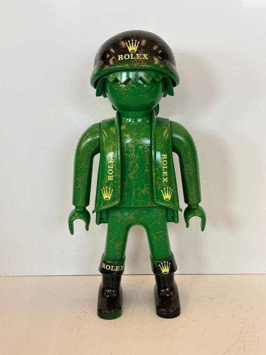 Rob VanMore - Playmobil VANMORE Rolex XXL - 63cm, Antiquités & Art, Art | Objets design