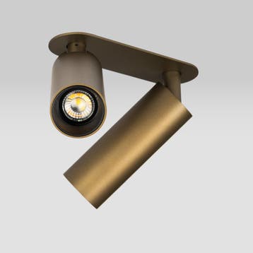 Spots inbouw Vigo 2-lichts Inbouwspot Brons, Verzenden, Nieuw