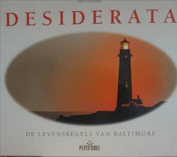 DESIDERATA LEVENSREGELS VAN BALTIMORE 9789076771557, Verzenden, M. Ehrmann