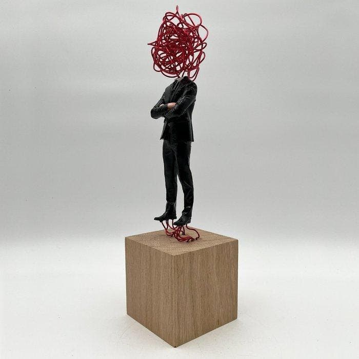 Coco de Paris - Red wired, Antiquités & Art, Art | Objets design