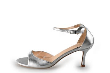 Joyce Xue Sleehakken in maat 41 Zilver, Verzenden, Schoenen met hoge hakken