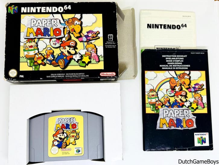 Nintendo 64 / N64 - Paper Mario - NEU6, Consoles de jeu & Jeux vidéo, Jeux | Nintendo 64, Envoi