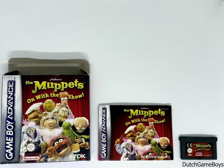 Gameboy Advance / GBA - The Muppets - On With The Show! - EU, Games en Spelcomputers, Games | Nintendo Game Boy, Gebruikt, Verzenden
