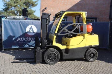 Veiling: Heftruck Hyster H4.0FT5 LPG+Diesel 3830kg 3.05m 201, Ophalen