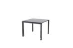 4 Seasons Outdoor Goa tafel met HPL blad Slate antraciet 95, Tuin en Terras, Nieuw