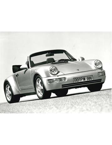 1992 PORSCHE 911 2 CABRIOLET TURBO LOOK PERSFOTO, Nieuw