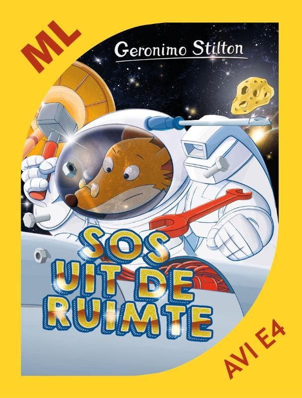 SOS uit de ruimte / Geronimo Stilton-reeks 9789085924579, Boeken, Kinderboeken | Jeugd | onder 10 jaar, Gelezen, Verzenden