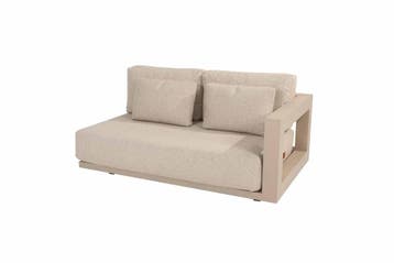 4 Seasons Outdoor Metropolitan 2,5 zits loungebank latte met
