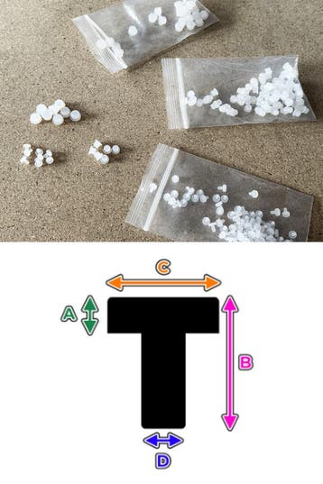 Set van 30 flexibele pluggen (7,9 mm, binnen, rond, transpa, Verzenden