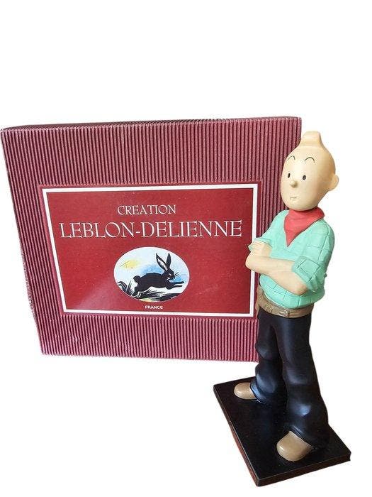 Beeldje, Leblon Delienne (1994) - Tintin en Amérique - 18 cm, Boeken, Strips | Comics