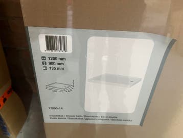 Douchebak 120x90x13 UITVERKOOP !, Ophalen, Nieuw, Douche