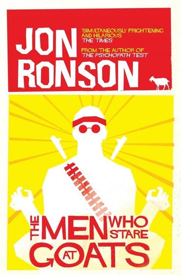 The Men Who Stare at Goats 9780330375481 Jon Ronson, Verzenden, Gelezen, Jon Ronson
