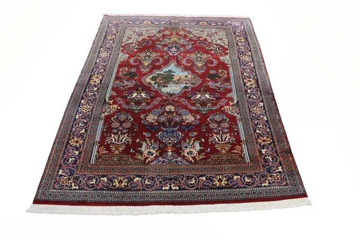 China Keshan Design Tapijt - Vloerkleed - 196 cm - 128 cm, Huis en Inrichting, Stoffering | Tapijten en Vloerkleden