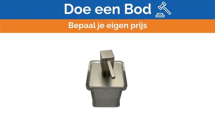 Bieden: Capannoli Marine Stainless Steel Soap Dispenser wit, Watersport en Boten, Bootonderdelen, Ophalen of Verzenden