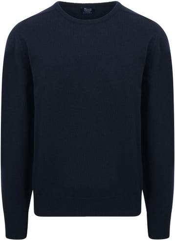 William Lockie Lamswol Navy maat Maat 52/54 (L) Heren, Verzenden