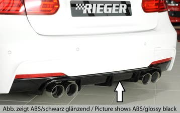 Rieger diffuser | geschikt voor BMW 3-Serie F30 / F31 (335i, Verzenden