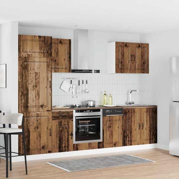 vidaXL 7-delige Keukenkastenset Kalmar bewerkt hout oud, Huis en Inrichting, Verzenden, Nieuw