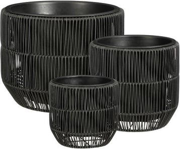 2dekans | Mica Decorations Peta Bloempot voor Buiten – Set, Ophalen of Verzenden, Nieuw