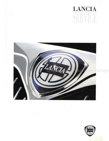 1997 LANCIA SERVICE DEALERS HANDBOEK