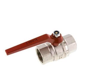 Rp 1-1/4 Pouce Sans Silicone Vanne À Boule En Laiton 2 Voies, Verzenden