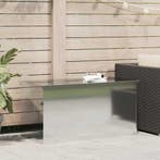 vidaXL Buitopslagdoos Zilver 100 x 50,5 x 50 cm Staal, Verzenden, Nieuw