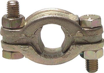 Collier de serrage en fonte malléable 28-34 mm à griffes DIN, Verzenden